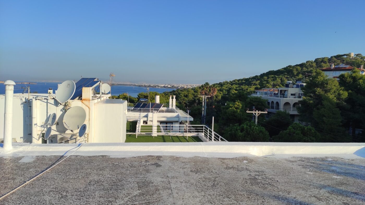 Ταράτσας με hyperdesmo και οπλισμο